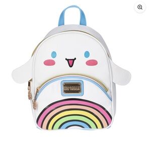 Hello Kitty and Friends Girls Cinnamonroll Women’s 10.5” Mini Backpack Rainbow
